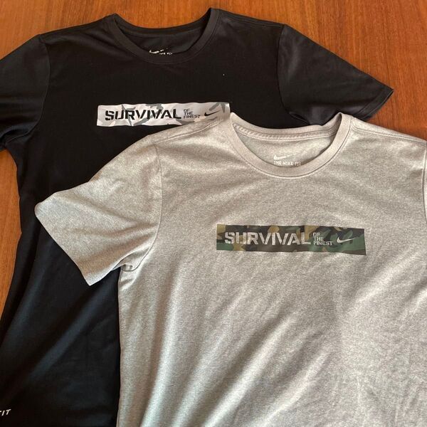 NIKEナイキランニングTシャツM2枚セット マラソン 速乾ドライTシャツ 半袖