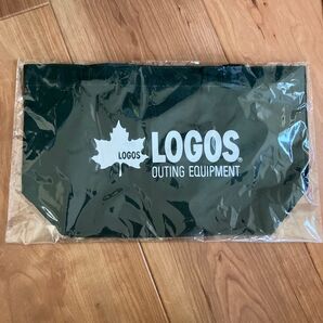 クーポン利用でおトクに LOGOS ロゴス トートバッグ ミニ ランチバッグ ミニトート ダークグリーン ロゴス LOGOS