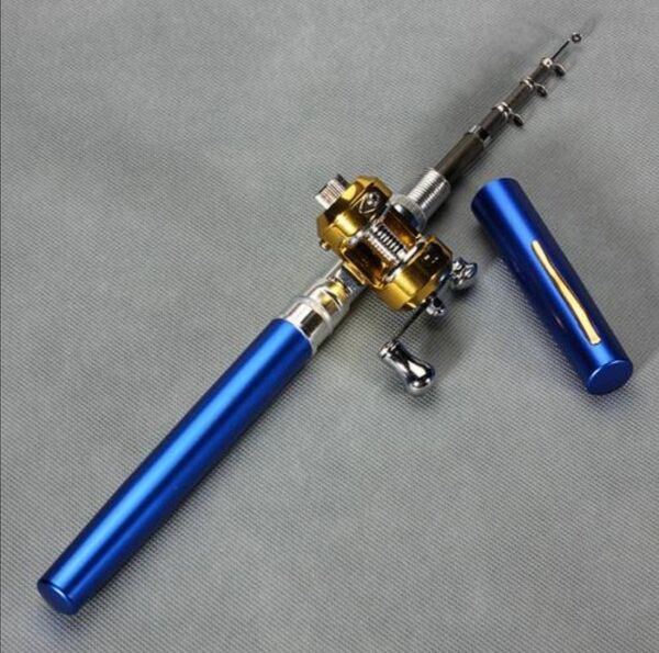 ペン型 コンパクト ロッド リール付 サビキ アジ メバル オコゼ テナガエビ 防波堤 穴釣り ファミリー 夏休み ハゼ 川 池