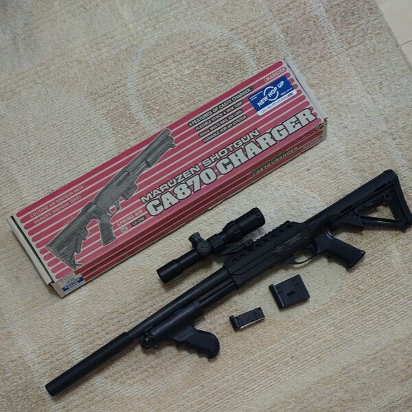 マルゼン MARUZEN CA 870 カスタム 東京マルイ スコープ 付き グリップ ストック G&P M4 タイプ マグプル