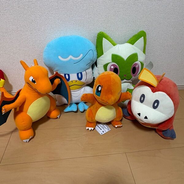 ポケットモンスター ポケモン ぬいぐるみ まとめ売り 5点セット