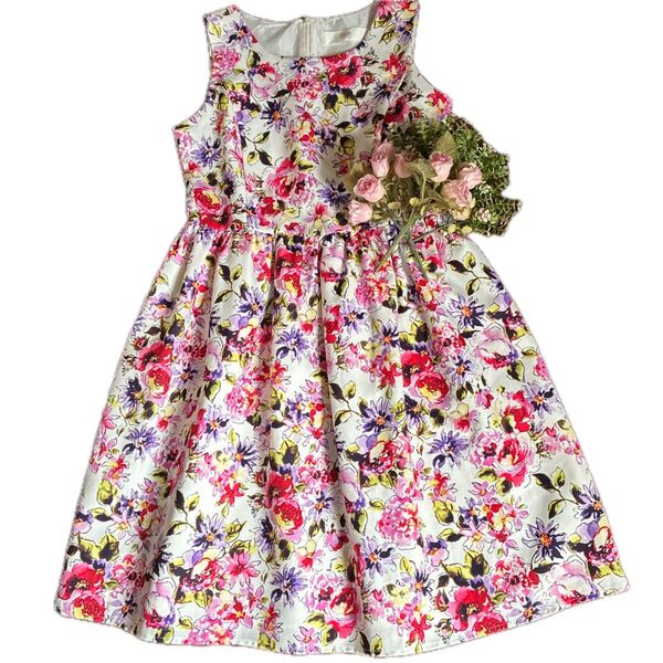 tocco closet レディース花柄ワンピース 膝丈