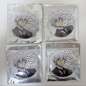 文豪ストレイドッグス 文スト 明治村缶バッジ 福沢諭吉 4点セット