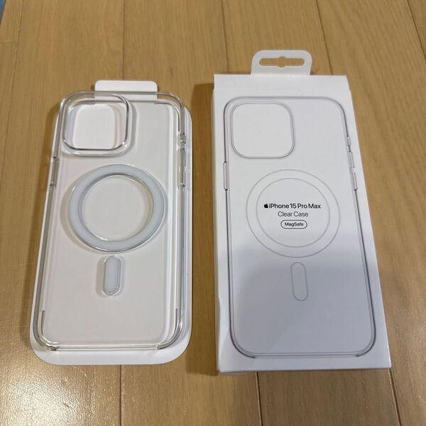 Apple純正 iPhone15 pro max クリアケース