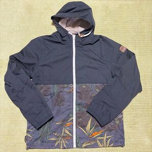 エレメント 花柄キリカエ マウンテンパーカー M 美品