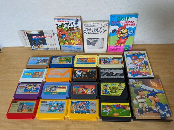 【動作未確認】ファミコン・ゲームソフト16本セット/ファミリーコンピュータ/一部商品に箱・ケース・攻略本があります。/レトロゲーム