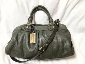 マークバイマークジェイコブス MARC BY MARC JACOBS 2Way レザー ショルダーバッグ ハンドバッグ