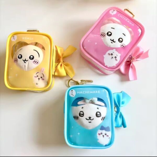 ちいかわ ハチワレ うさぎ クリアポーチ 新品未使用