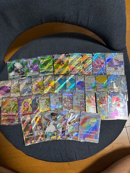 ポケモンカード!SR.SSR.CSR.SAR!35枚!テラスタルバトルロケット団熱風ブラックホワイト