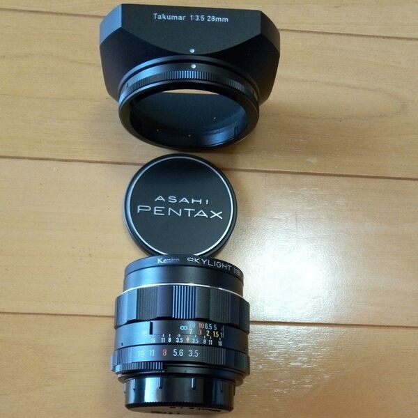 アサヒ光学 super multi coated takumar 28mm 1:3.5