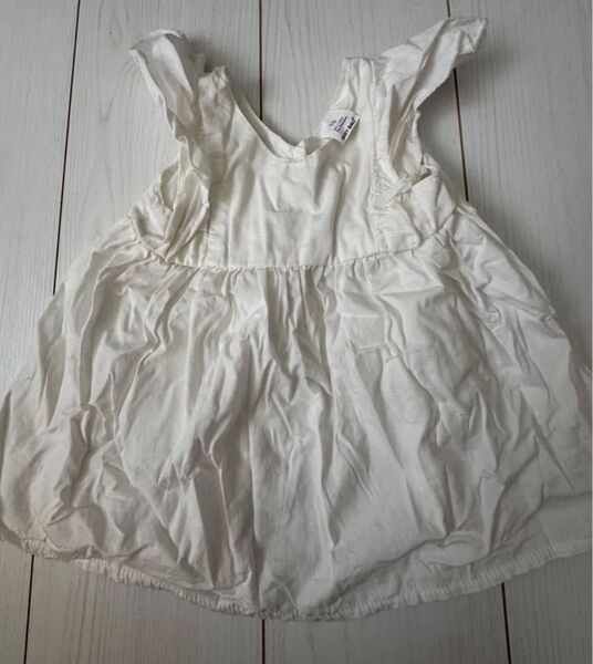 BABY BALL ノースリーブワンピース 70サイズ ベビー服 ワンピース チュニック ワンピース キッズ