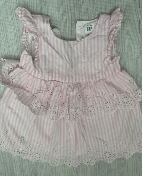 ワンピース ベビー服 80cm GAP ギャップ ボーダー キッズ ピンク 花柄 ストライプ