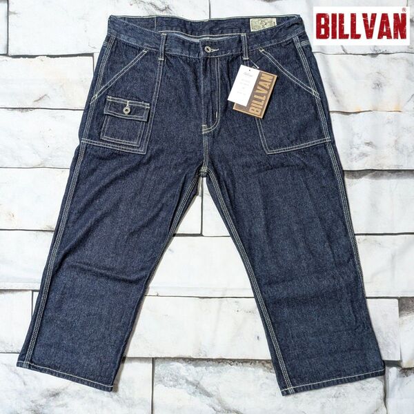 ◆新品◆【BILLVAN】ベイカー ブッシュ ハーフパンツ デニムパンツ ジーンズ W36