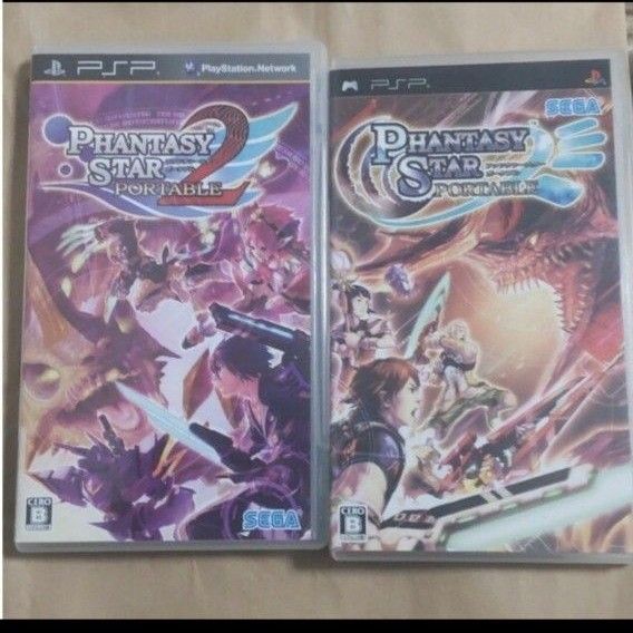 説明書なし PSP ファンタシースター ポータブルファンタシースター ポータブル2