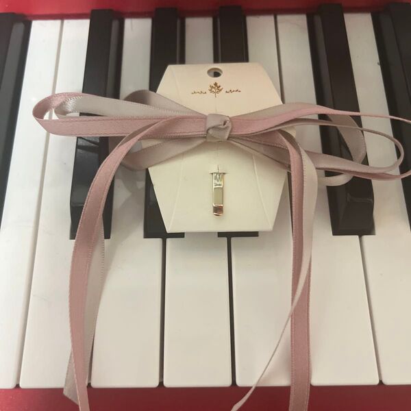ヘアピン ゴールド リボン 上品 フォーマル ポニーフック レディース シンプル 韓国 普段使い パーティー アクセサリー 新品