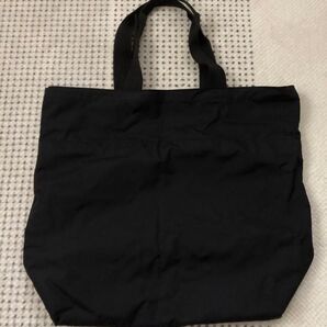 大容量ブラック シンプルBIGトートバッグ