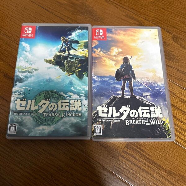 Switch ゼルダの伝説 ティアーズオブザキングダム ブレスオブザワイルド まとめ売り