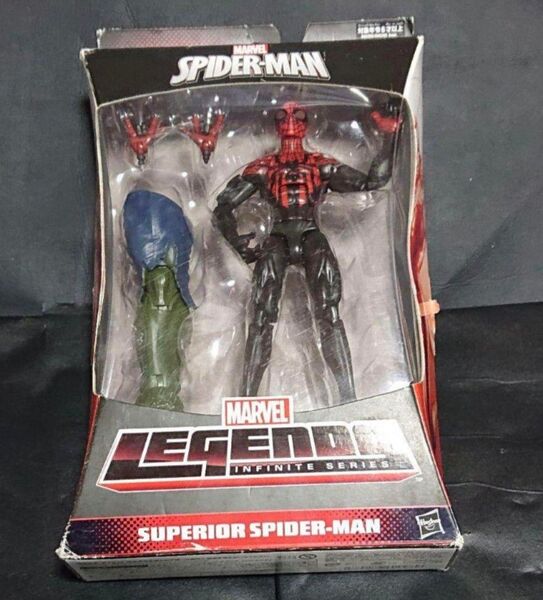 マーベルレジェンド スーペリアスパイダーマン スパイダーマン マーベル 海外製 MARVEL フィギュア レア 入手困難 希少