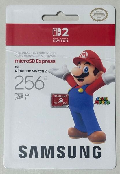 新品未開封 Samsung microSD Express Card 256GB for Nintendo Switch 2