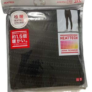 ユニクロ ヒートテックタイツ 3XL ブラック 極暖 未使用