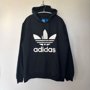 adidas originals スウェットパーカー【M】黒