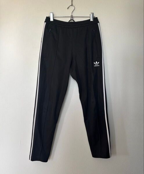 adidas originals トラックパンツ 3ライン【S】黒