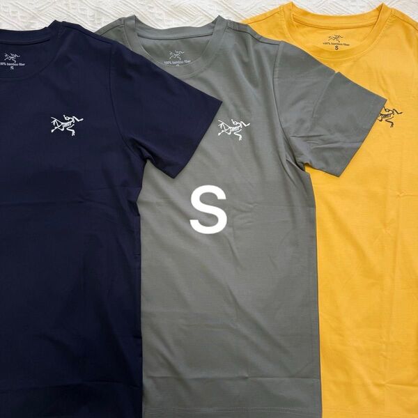 3点セット ARC'TERYX バンブーファイバーTシャツ Sサイズ