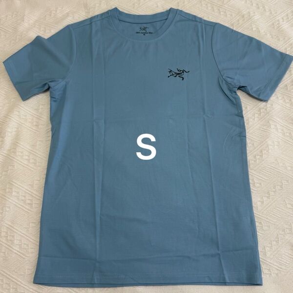 アークテリクス Tシャツ Sサイズ ライトブルー 100% バンブーファイバー