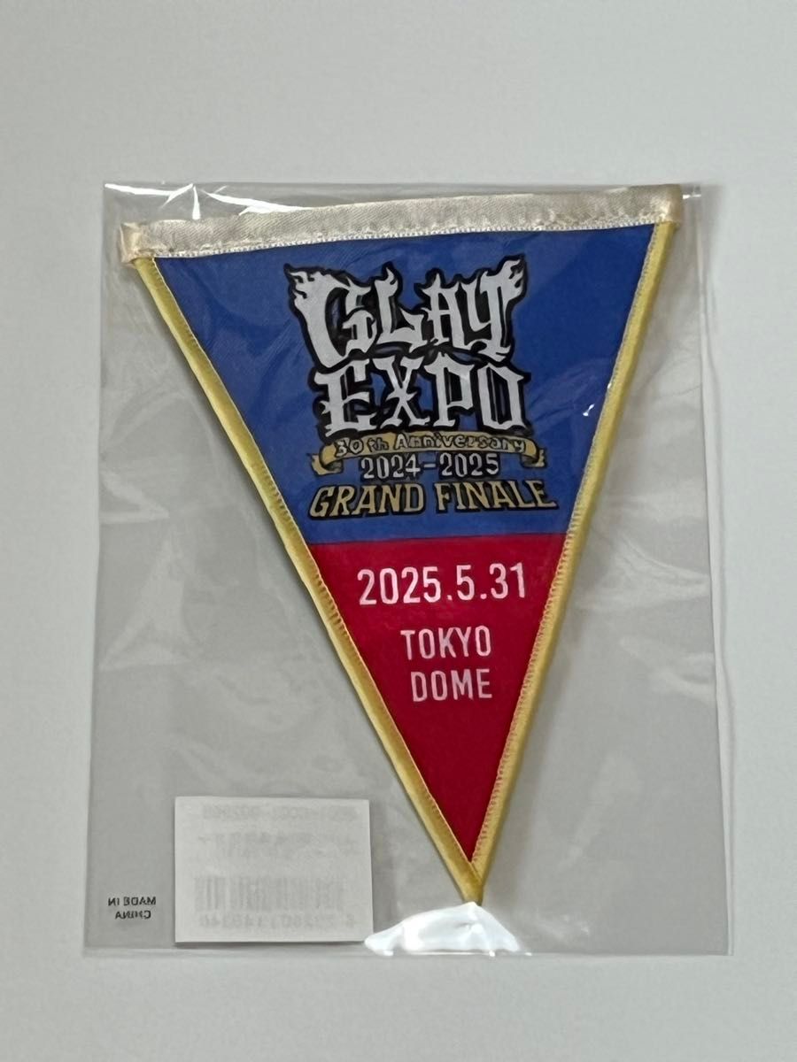 GLAY EXPO 東京ドーム ガーランドバッジ 2daysセット売り オマケ付き GLAY 東京ドーム 2days ガーランド 2枚 セット
