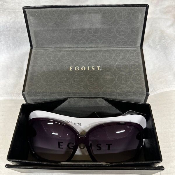 ☆EGOIST サングラス☆ 美品 2020-3 サングラス ケース付 メガネ サングラス