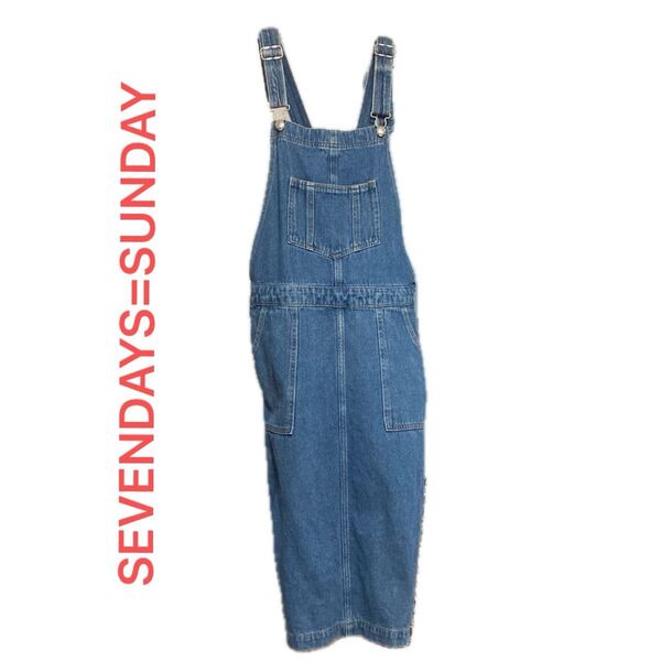 デニムサロペット ジャンパースカート アウトドア キャンプ カジュアル レディース キッズ 女の子 夏服 ジーンズ オーバーオール