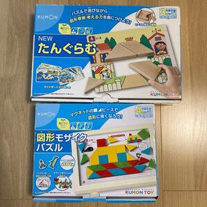 くもん出版 KUMON TOY くもん NEWたんぐらむ 図形モザイクパズル タングラム 知育玩具