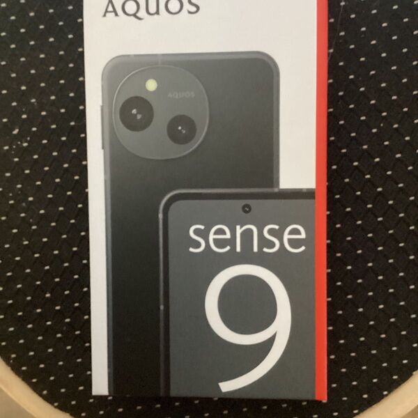 AQUOS sense9 SH-M29 6.1インチ メモリー8GB ストレージ256GB ブラック 5月購入納品書付 新品未開封