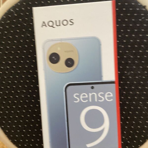 AQUOS sense9 SH-M29 6.1インチ メモリー8GB ストレージ256GB ブルー 5月購入納品書付
