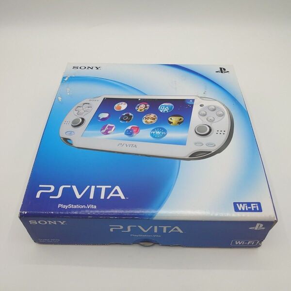 PSVITA PCH-1000 クリスタルホワイト 外箱付き SONY