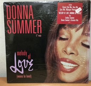 【EA171】Donna Summer/Melody Of Love-David Morales Remix 856-357-1/Casablanca/US 12inch