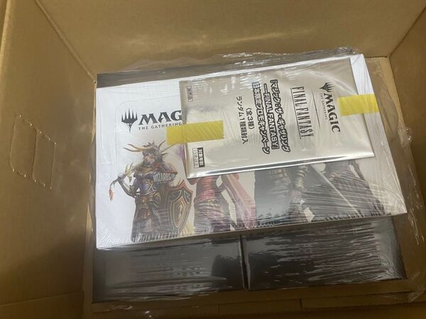 『マジック:ザ・ギャザリングーーFINAL FANTASY』 プレイ・ブースター 英語版 日本限定プロモカード 3box mtg