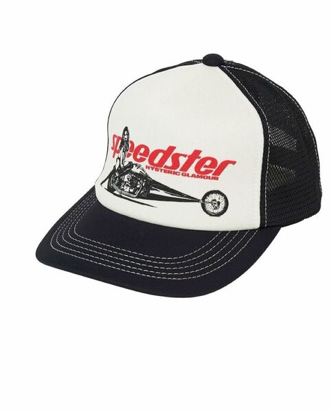 HYSTERIC GLAMOUR ヒステリックグラマー SPEEDSTER メッシュキャップ cap 新品 未使用