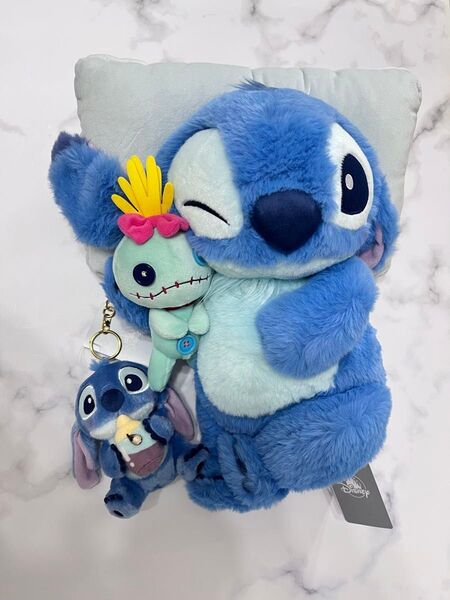 スティッチ ぬいぐるみとキーホルダーDisney Stitch day 2点セット