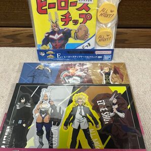一番くじ ヒロアカ 連なる星霜 E賞 ヒーローズチップケース&クリップ おまけ付