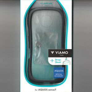 AQUOS sense7 耐衝撃 ケース ViAMO freely ダークグレー