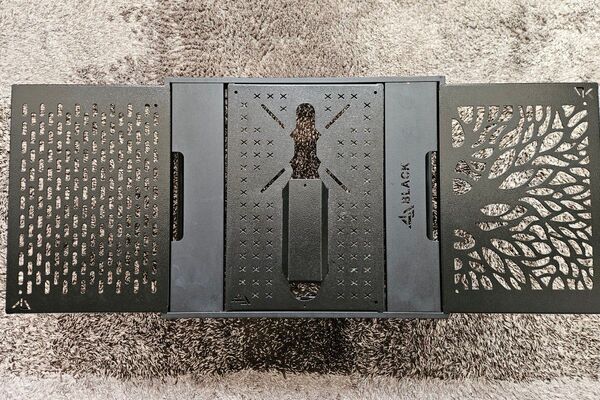 【お値下げ可】Black design 日和+プレート+五徳セット