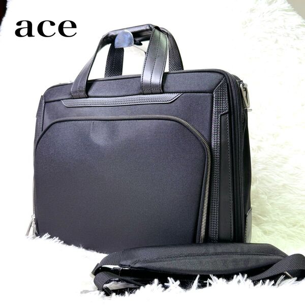 ace エース デュラテクト ビジネスバック ナイロン/レザー A4 2way