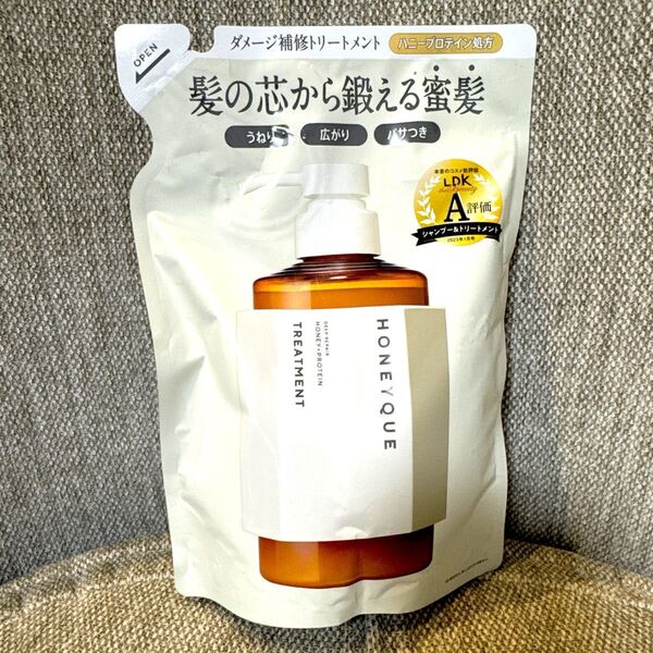 ハニーク HONEYQUE ディープリペア ヘアトリートメント モイスト 詰め替え 400ml