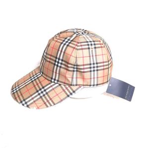 最終【新品】バーバリー BURBERRY GOLF ノバチェック キャップ 帽子 野球帽 三陽商会タグ付 ベースボールキャップ