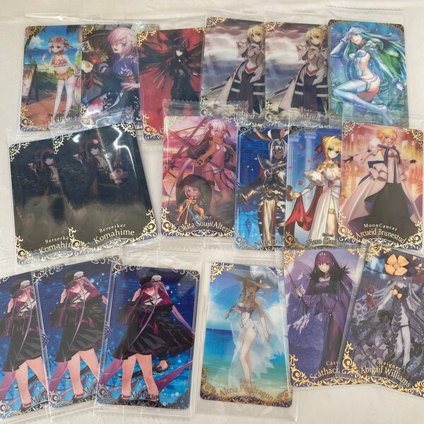 fgo fate ウエハース カード セット