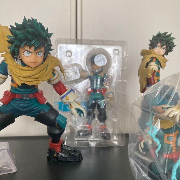 僕のヒーローアカデミア ヒロアカ 緑谷出久中心 プライズ くじ フィギュア セット