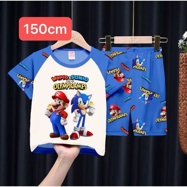 夏物 男の子パジャマ 150cm キッズ 上下セット 子供服