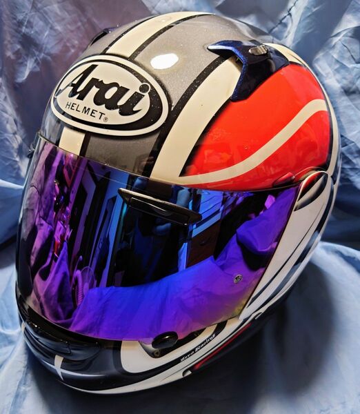 Arai Astro IQ ZERO 59/60cm 2014年9月製造 新品互換品ミラーシールド付き