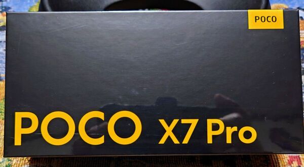 新品未開封品 POCO X7 Pro 12GB/512GB グローバルver Yellow